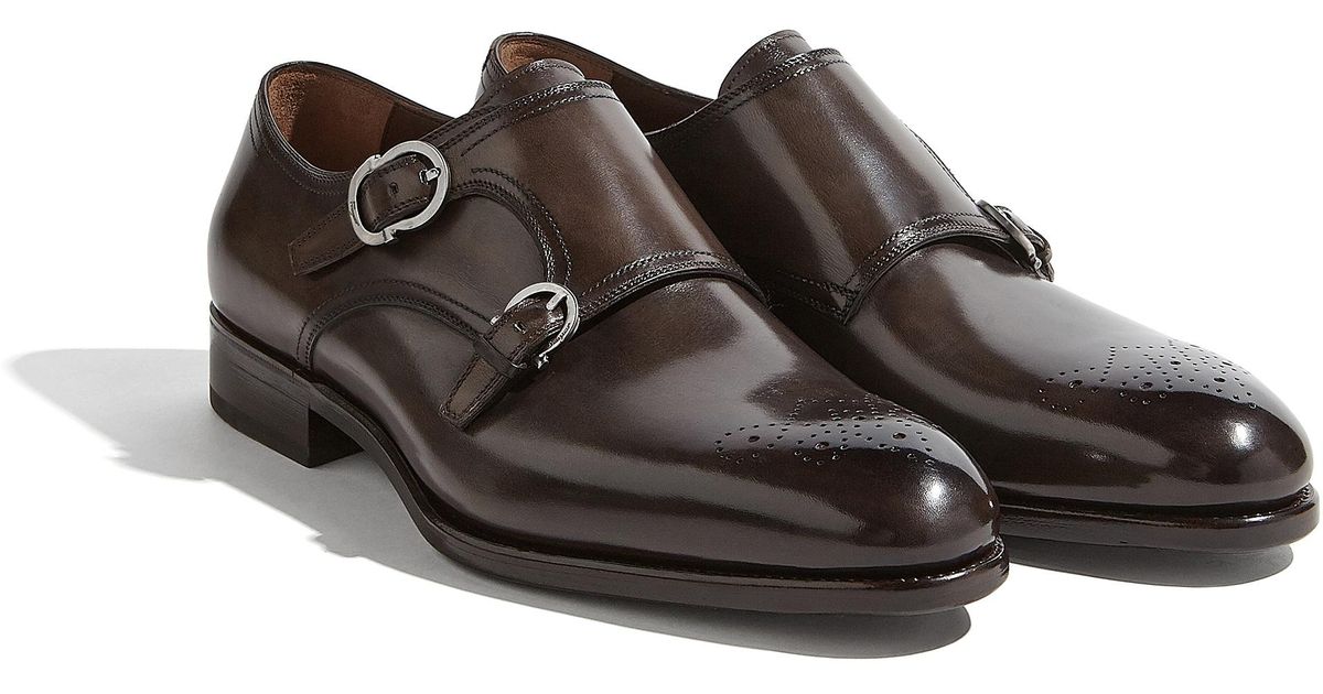 mens double monk strap shoes