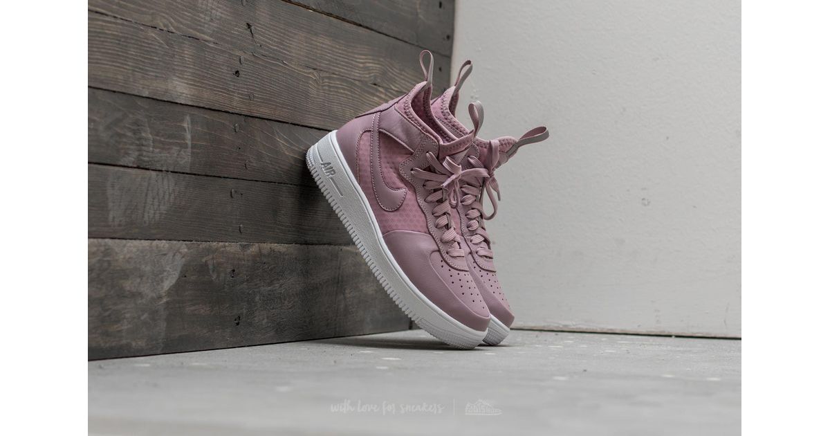 Nike Multicolor W Air Force 1 Ultraforce Mid Plum Fog Plum Fog black white Nike Multicolor W Air Force 1 Ultraforce Mid Plum Fog Plum Fog black white