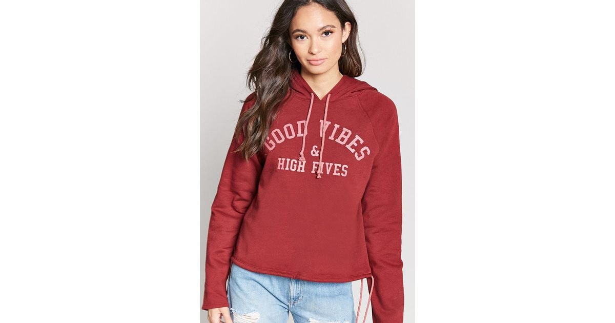 vibes hoodie forever 21