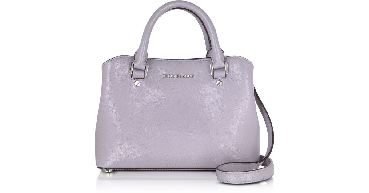 small lilac bag