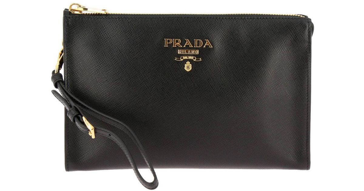 Prada Black Mini Bag Women Lyst