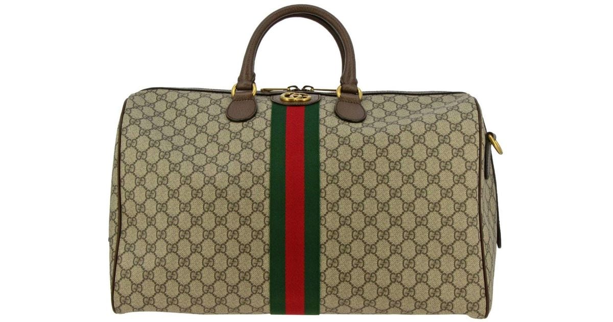Gucci White Travel Case Shoulder Bag Women