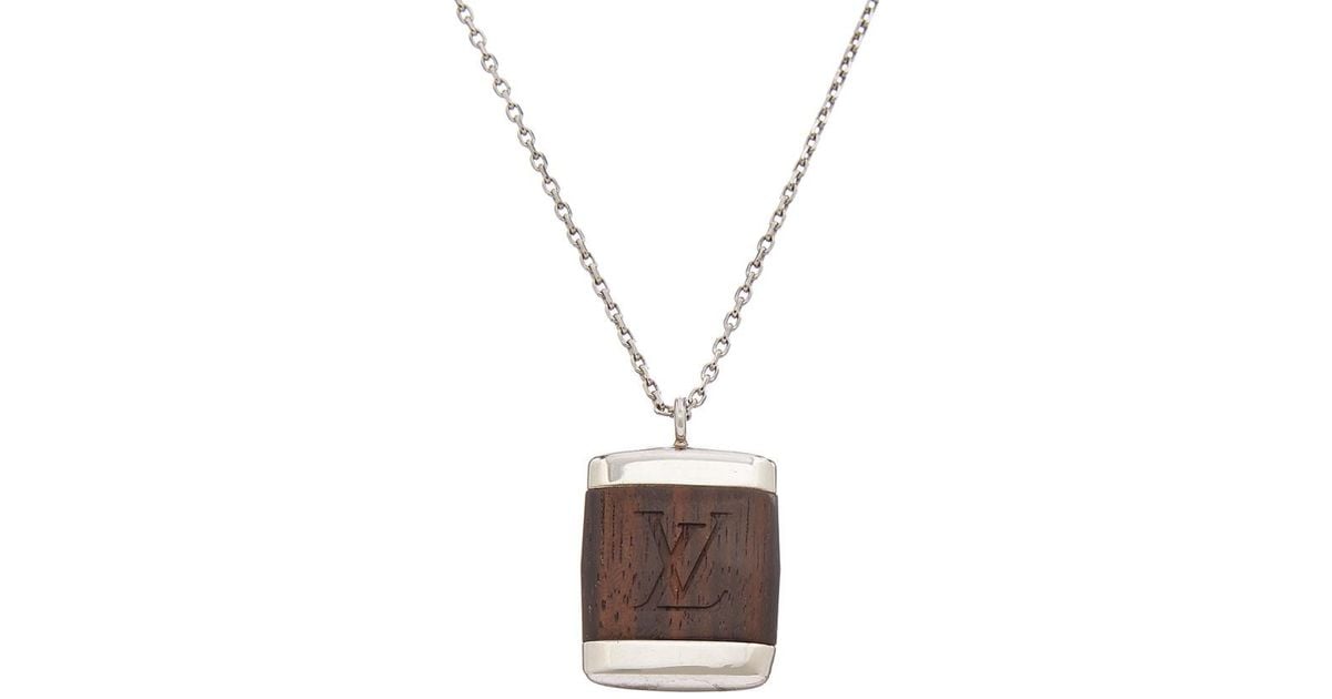 Louis Vuitton Lv Volt Necklace For Men's