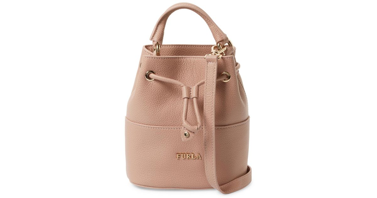 Lyst Furla Brooklyn Mini Drawstring Crossbody Bag