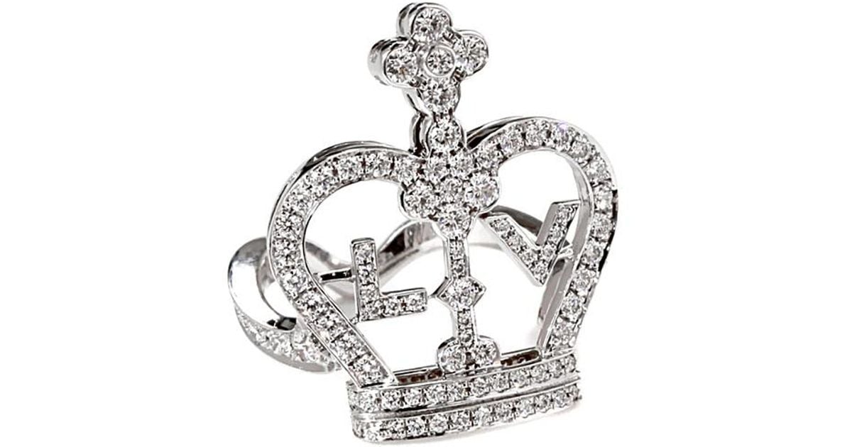 Louis Vuitton Louis Vuitton 18k 1.20 Ct. Tw. Diamond Ring in Metallic - Lyst