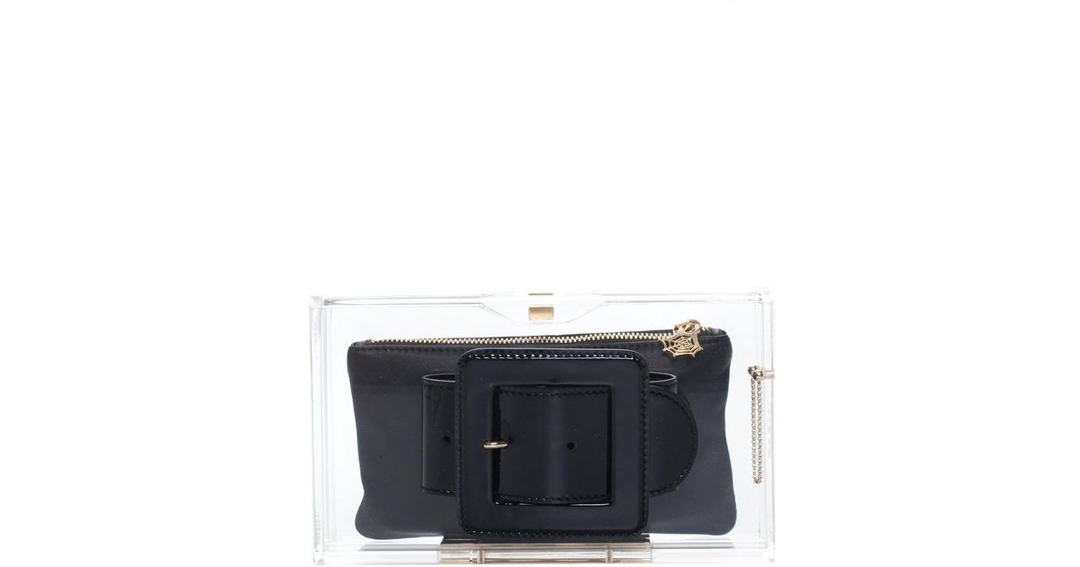 Lyst Charlotte Olympia Clear Resin Bag