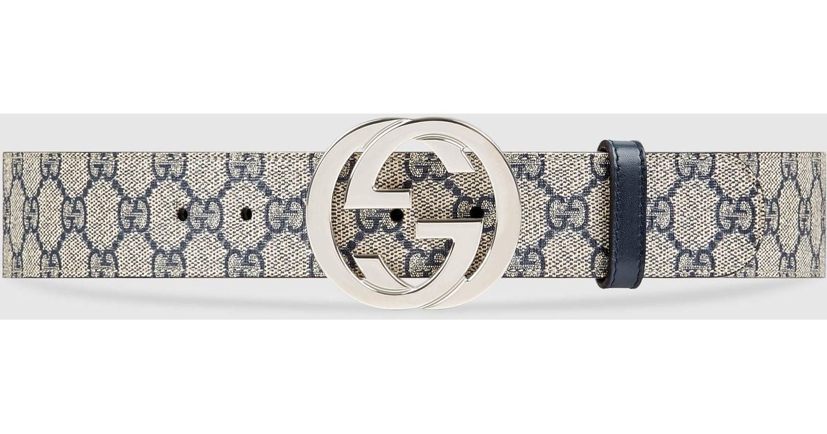 gucci supreme belt real vs fake