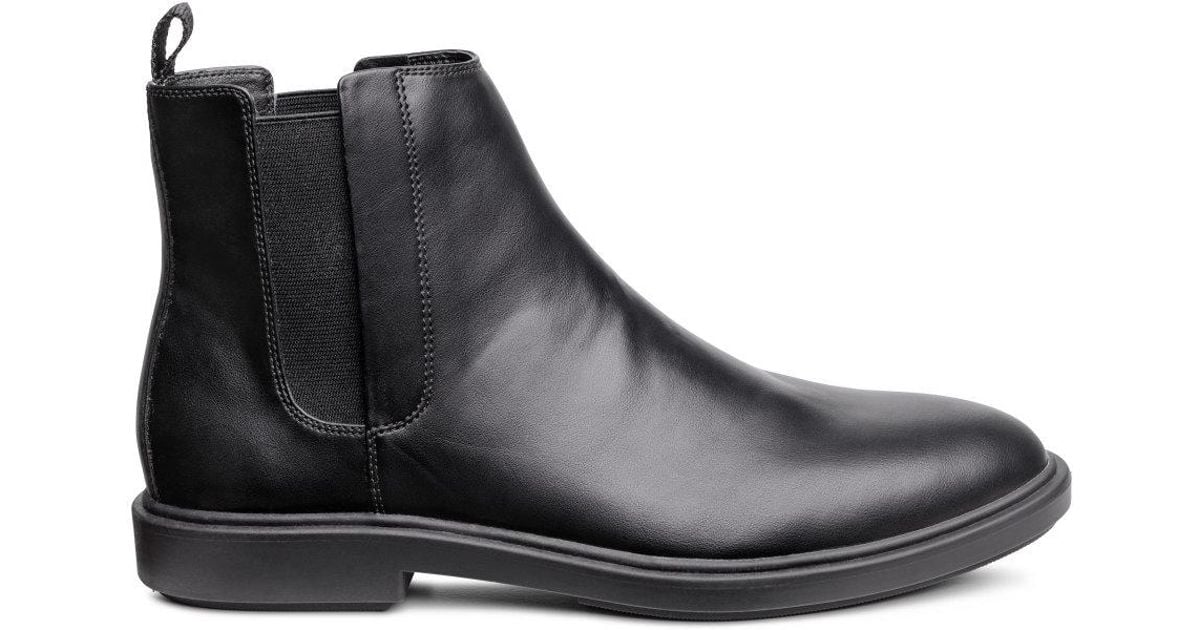 h&m chelsea boots black