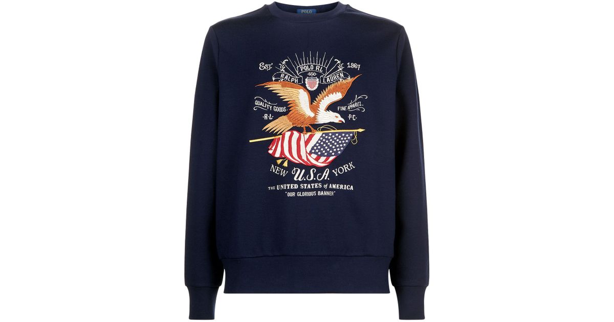 polo eagle sweater