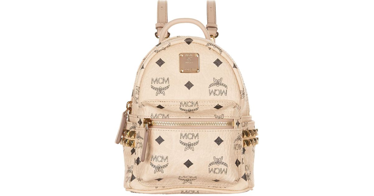 Lyst Mcm X Mini Stark Bebe Boo Backpack In lyst mcm x mini stark bebe boo backpack in