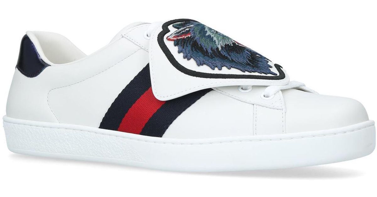 gucci wolf sneakers