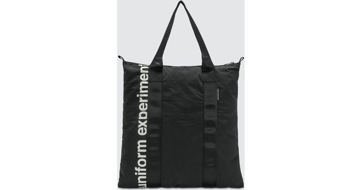 Uniform Experiment Black Packable Tote Bag For Men Lyst