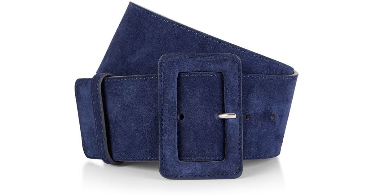 Hobbs Louise Wide Belt in Blue (Navy) Lyst