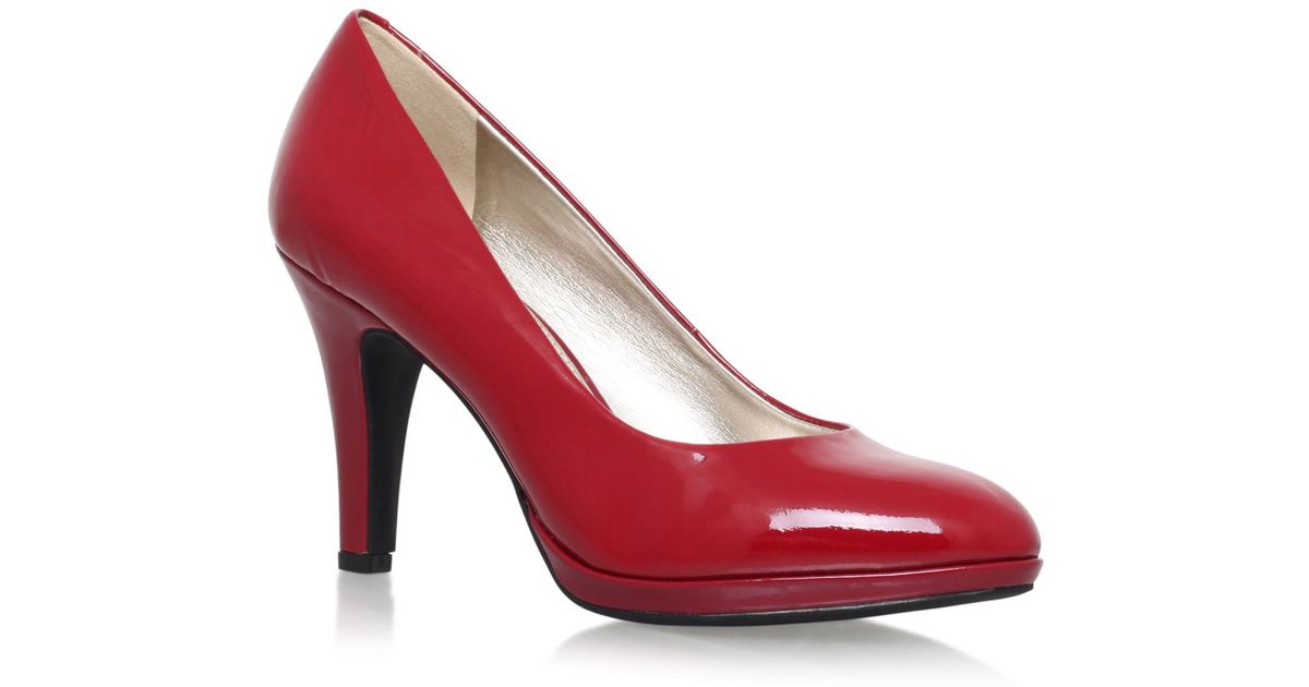 Anne klein Lolana High Heel Court Shoes in Red Lyst
