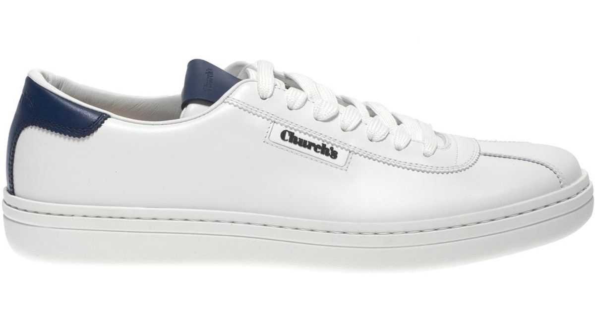 Church's Waterfield 2 Plume Calf Leather Sneakers in White for Men Lyst