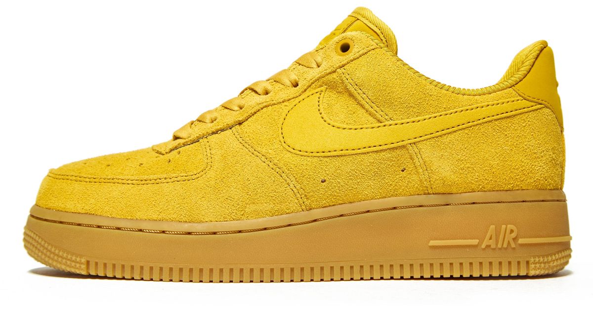 air force 1 yellow suede