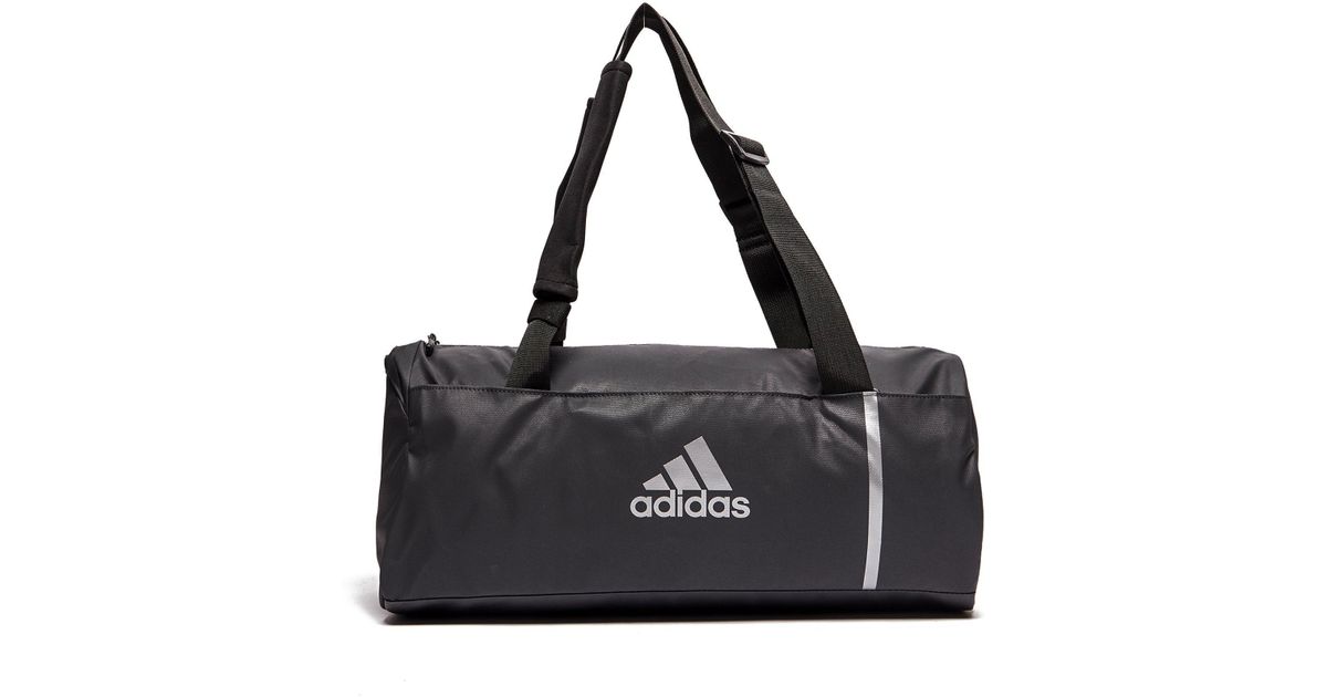 Adidas Convertible Training Duffle Bag Small In Gray For Men Lyst