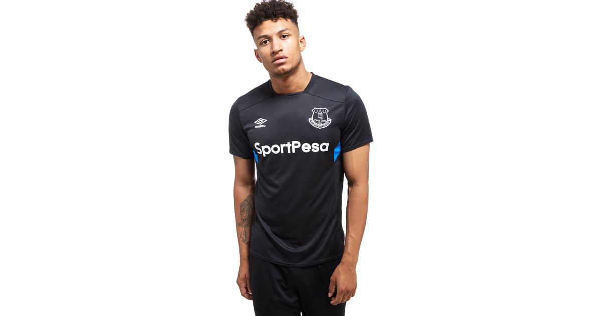 everton black jersey