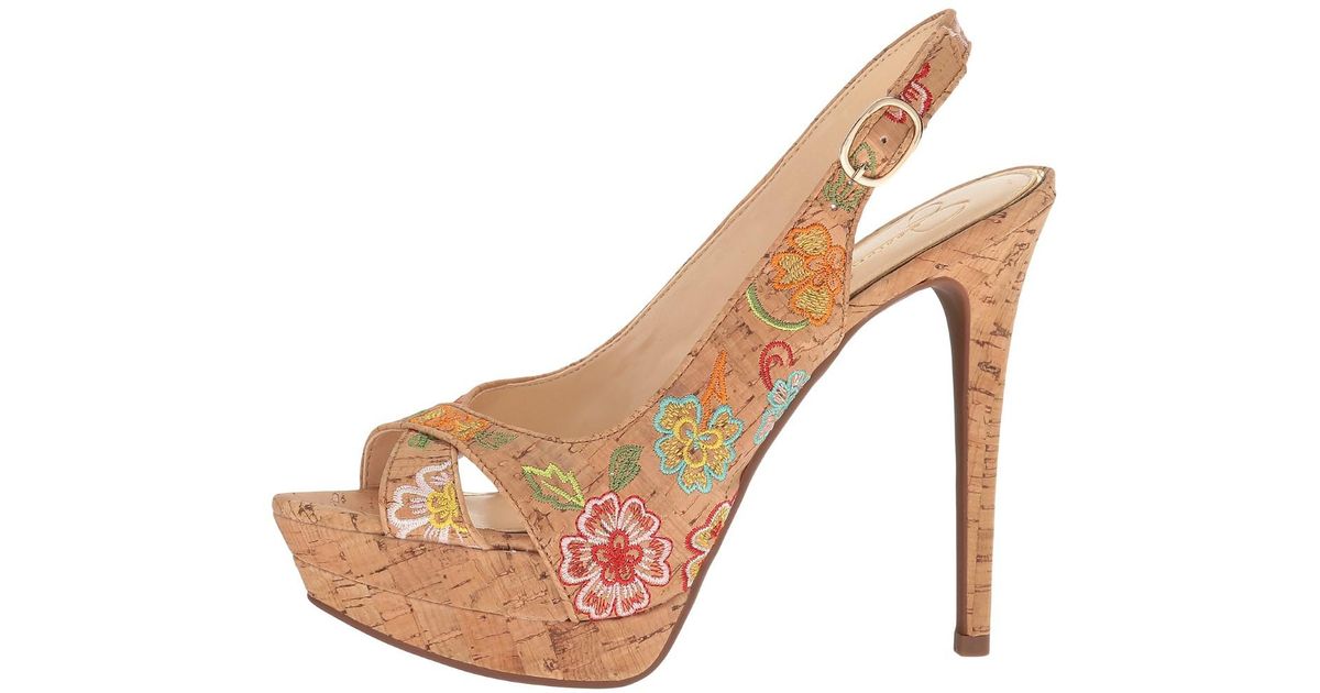 jessica simpson tehya platform sandals