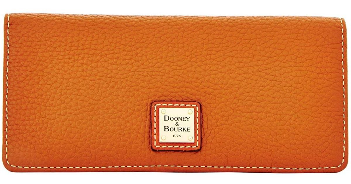 dooney and bourke caramel wallet