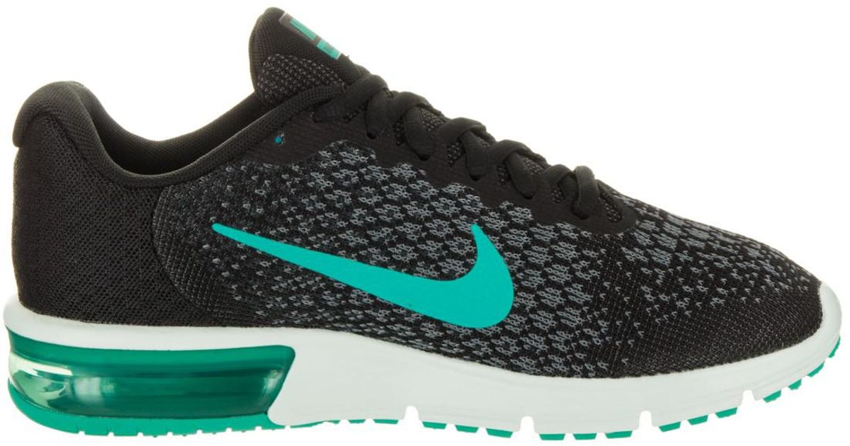 lyst nike air max successive 2 black / chiara jade antracite correndo lyst nike air max successive 2 black / chiara jade antracite correndo