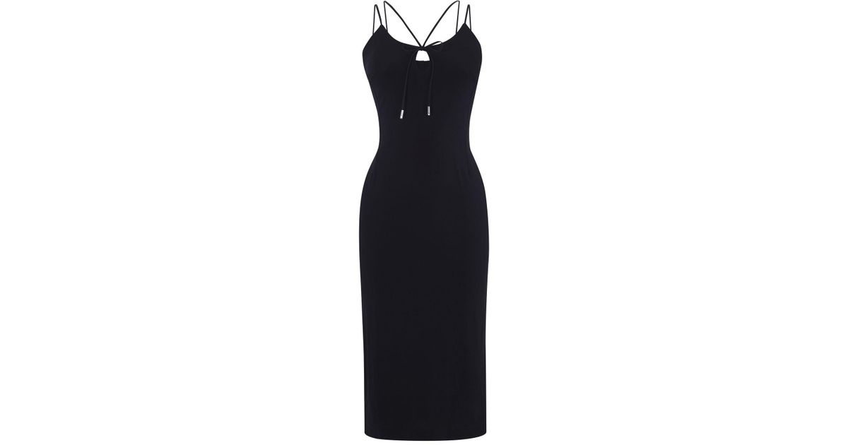 karen millen sporty bodycon dress
