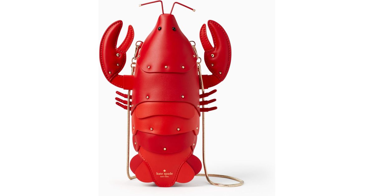 Kate Spade Red S Thing Lobster Crossbody