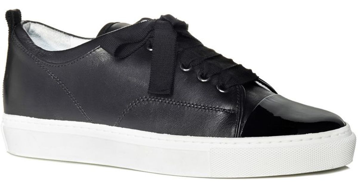 lanvin grey sneakers