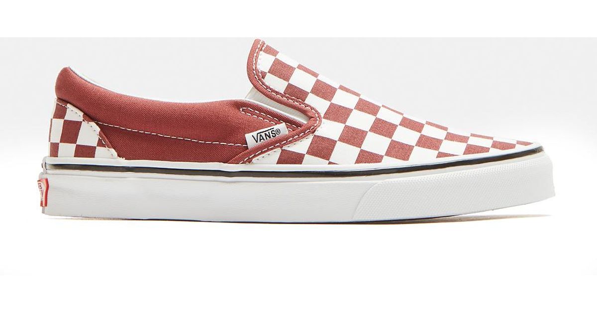 burgundy checkerboard slip on vans burgundy checkerboard slip on vans