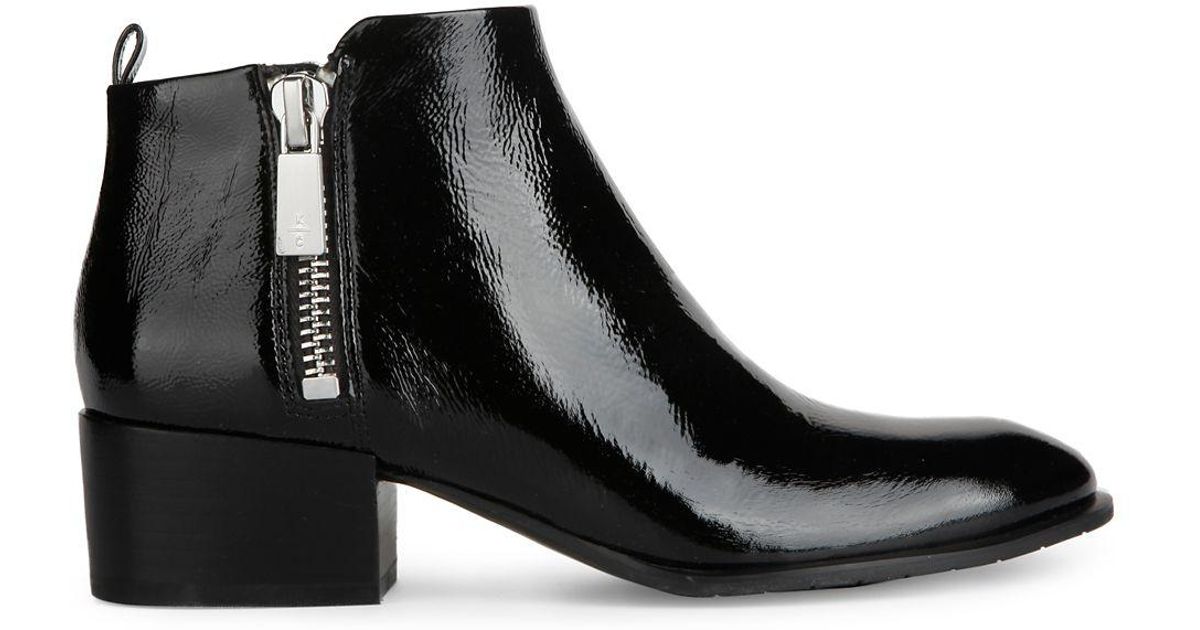 kenneth cole leather booties