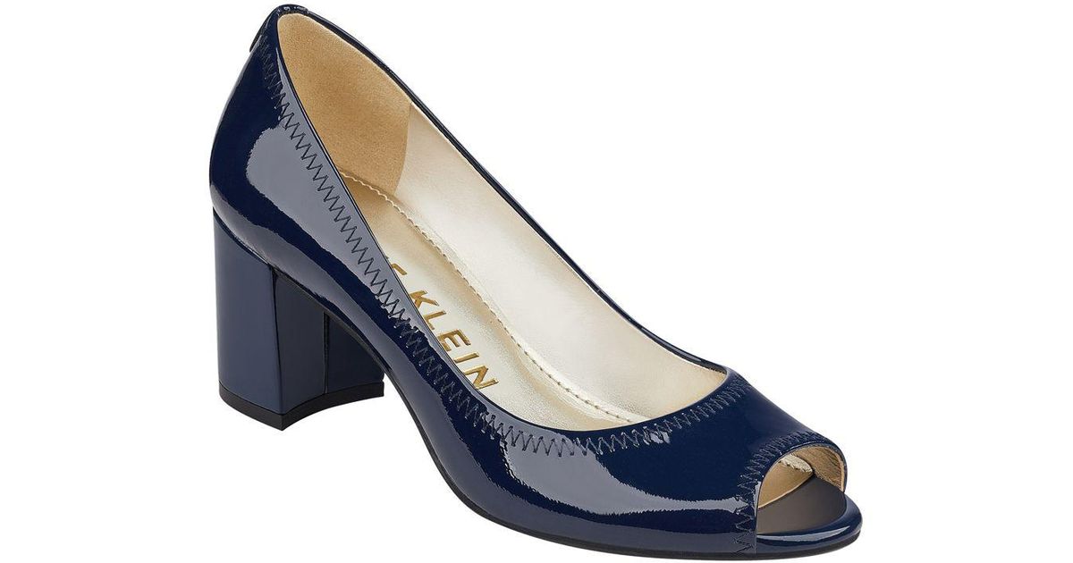 anne klein meredith peep toe pumps