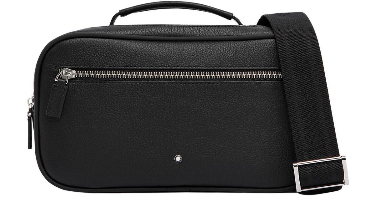 Lyst - Montblanc Meisterstuck Soft Leather Bag in Black for Men