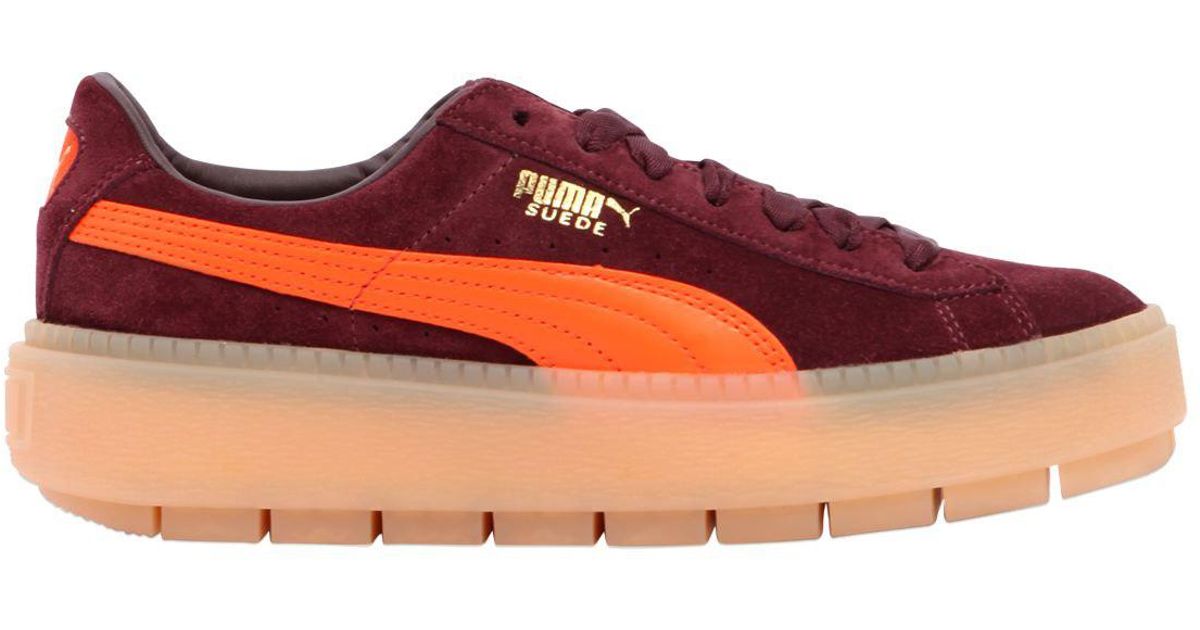 puma select suede platform puma select suede platform