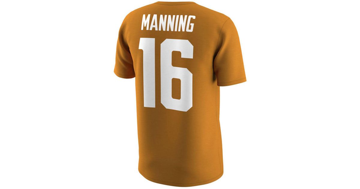 peyton manning tennessee t shirt