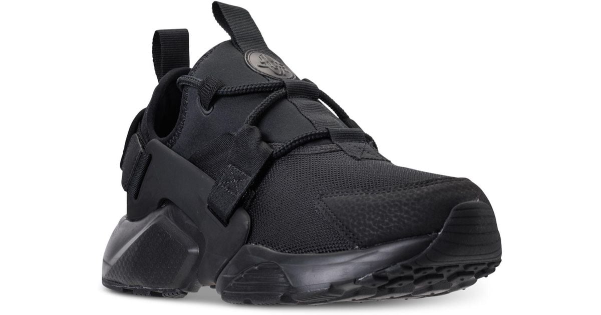 Lyst , Nike Air Huarache City Low Casual Sneakers From Finish Line in Black