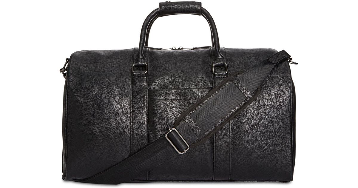 Steve Madden Black Men S Duffel Bag For
