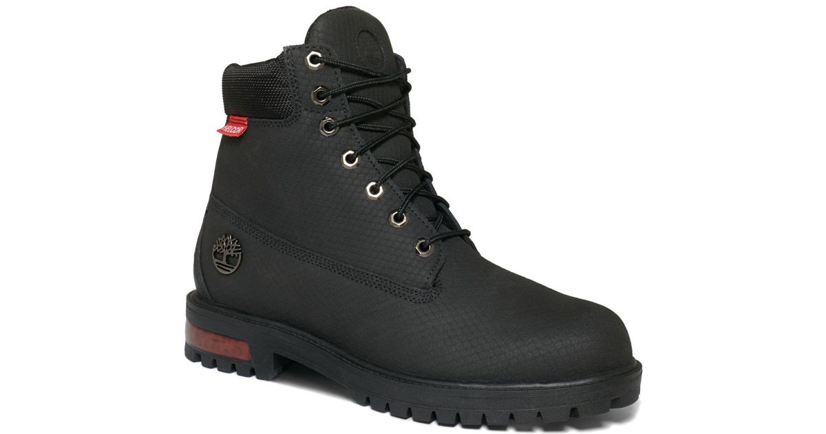 scuff proof timberlands black
