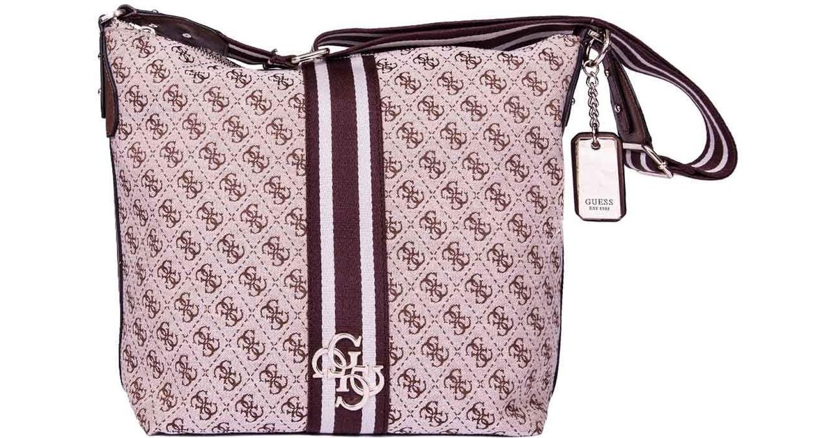 pink guess bum bag