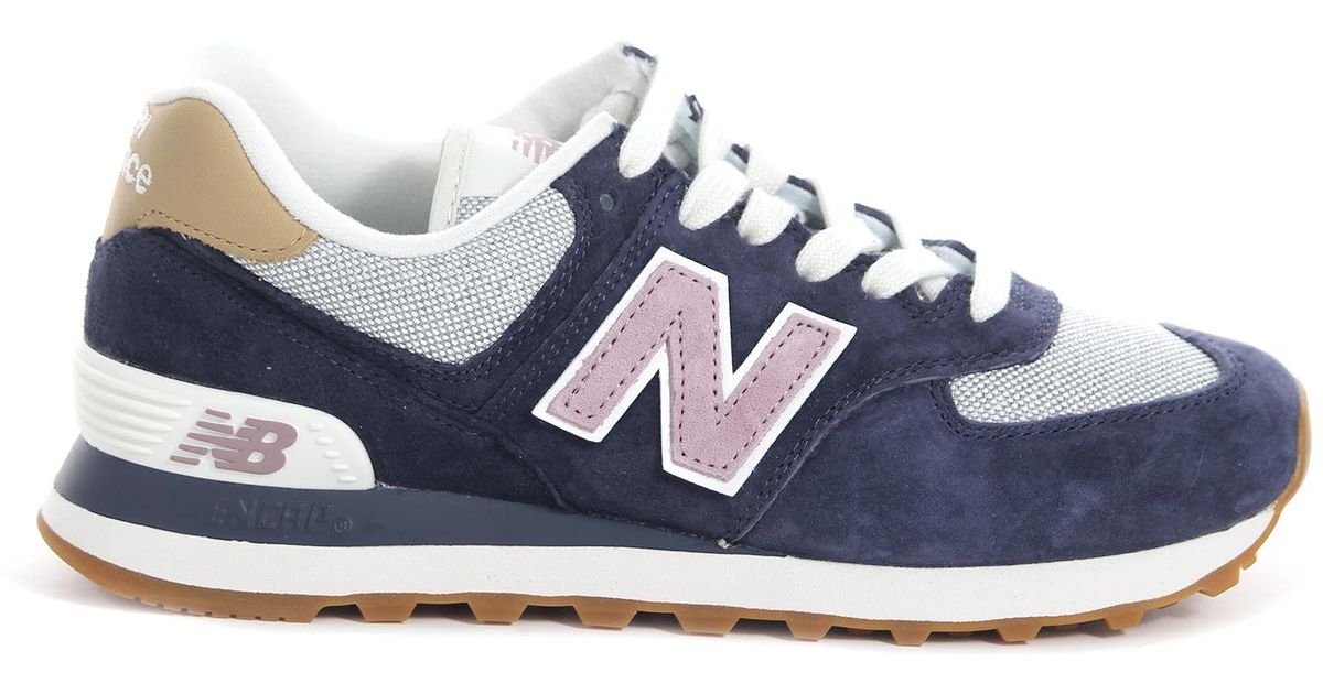 new balance suede blue