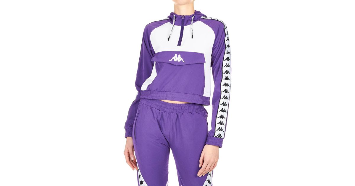 purple kappa sweatpants