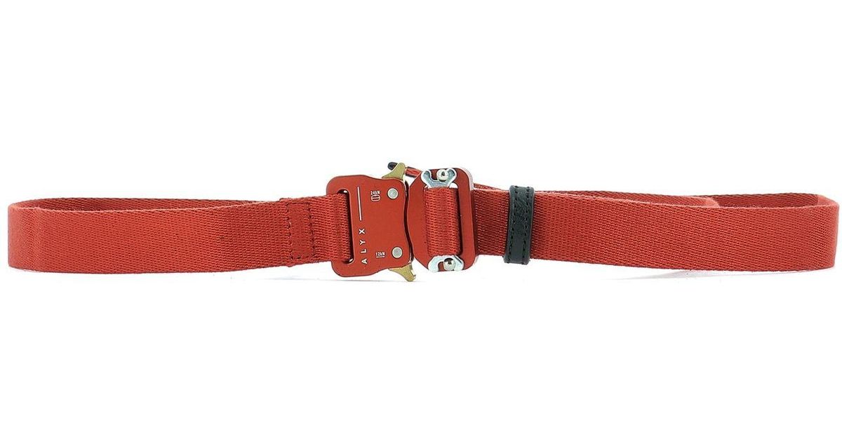 Alyx Red Viscose Belt in Red for Men - Lyst