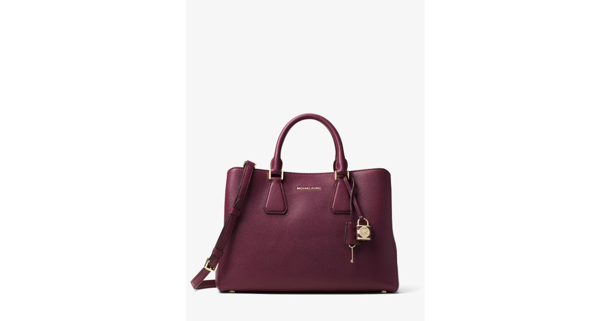 camille large satchel michael kors