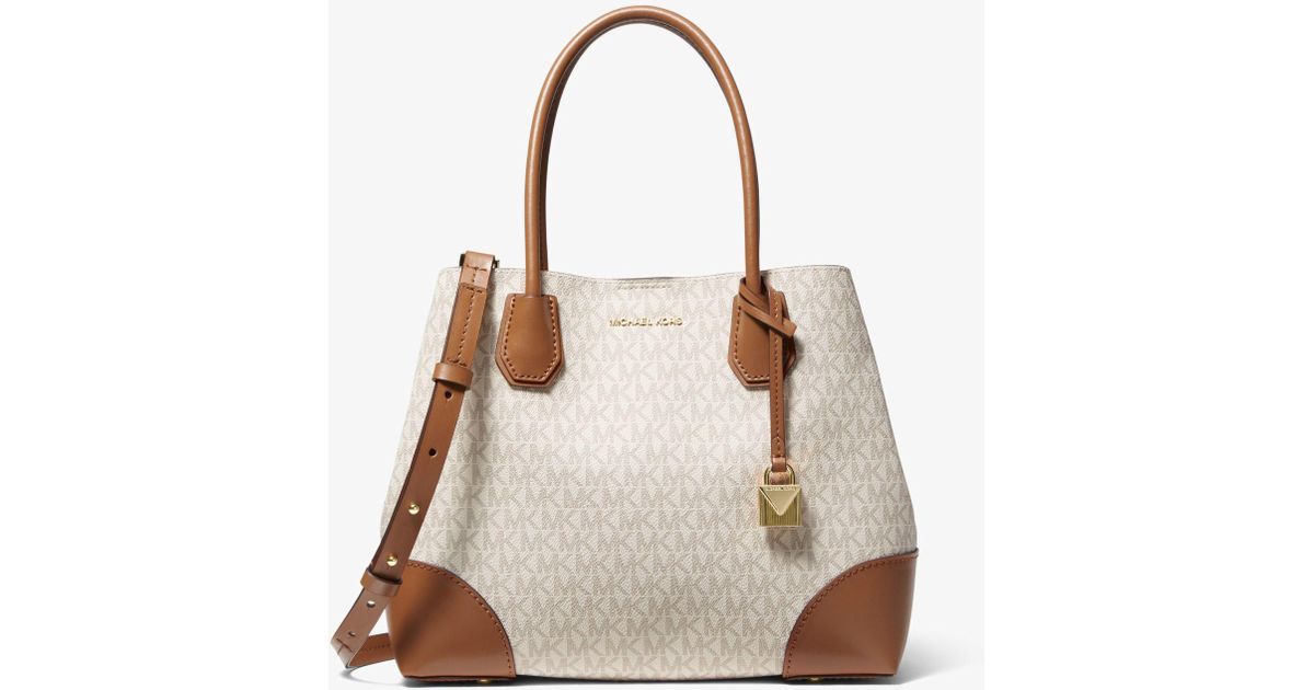 michael kors medium logo tote bag