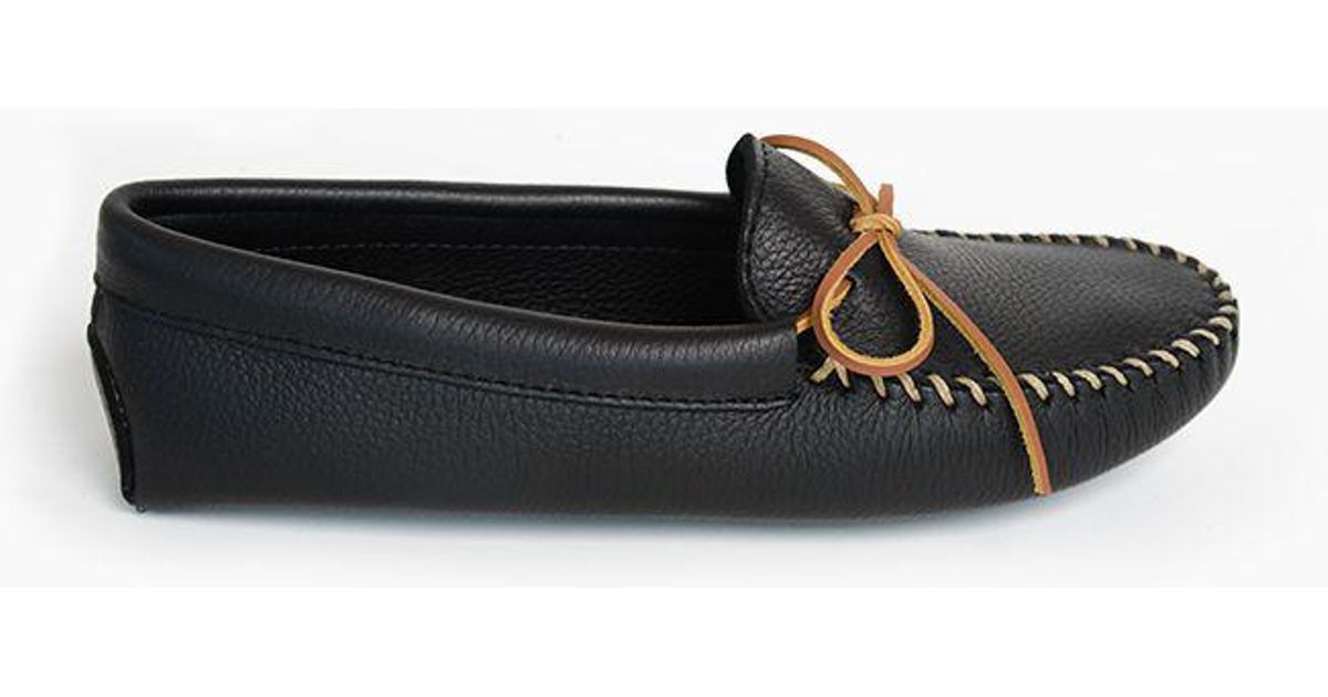 minnetonka women's double deerskin softsole moccasin