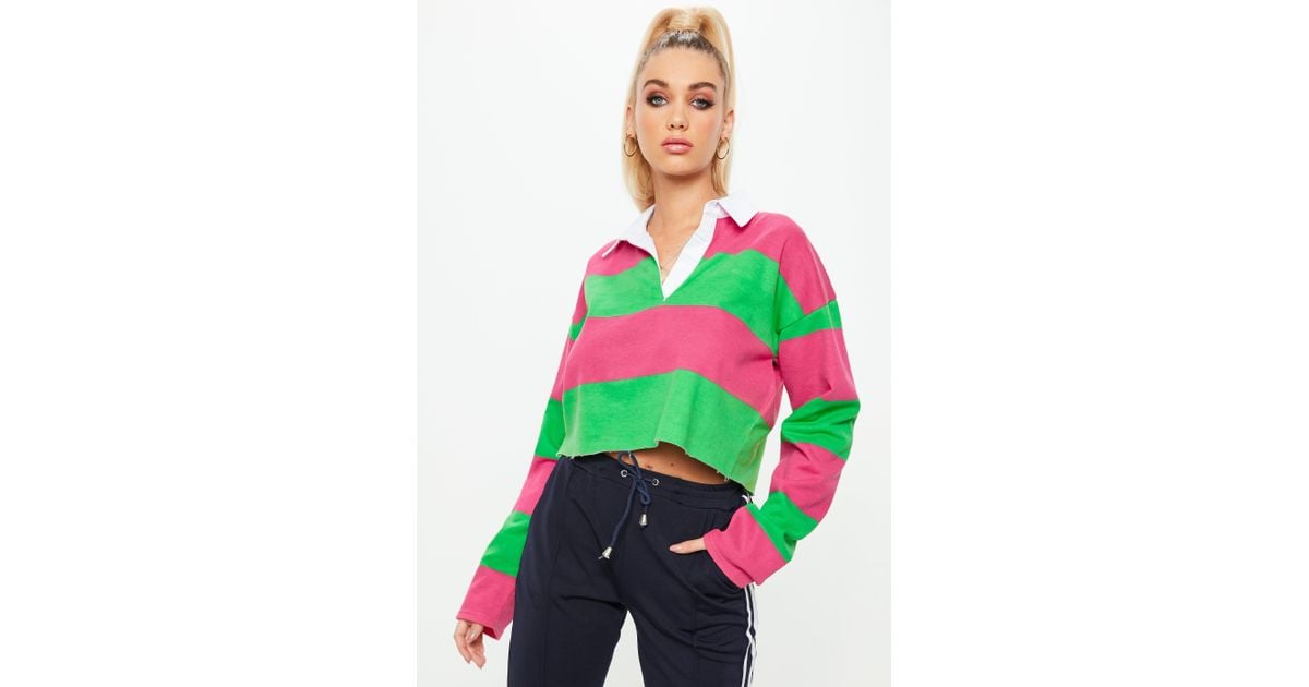 missguided rugby shirt