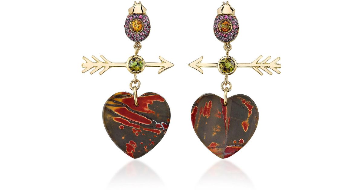 Lyst Daniela Villegas One Of A Kind Paro Earrings
