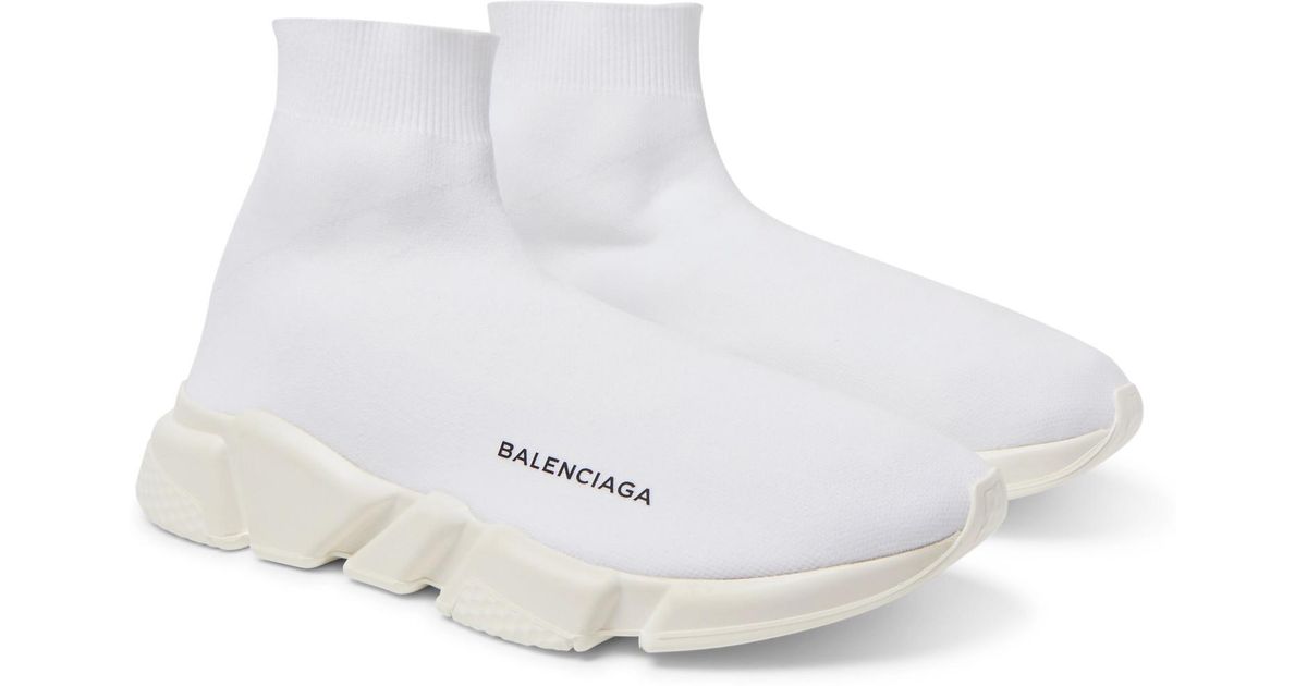 balenciaga sock shoes women's black