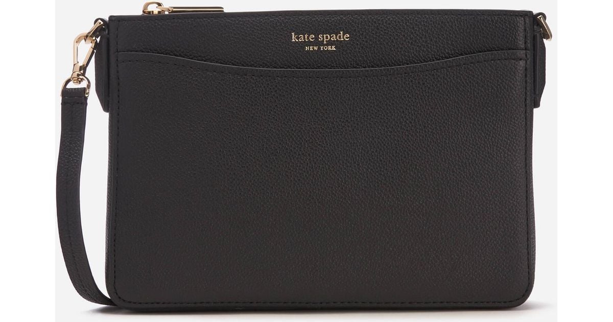 Lyst Kate Spade Margaux Medium Convertible Cross Body Bag in Black