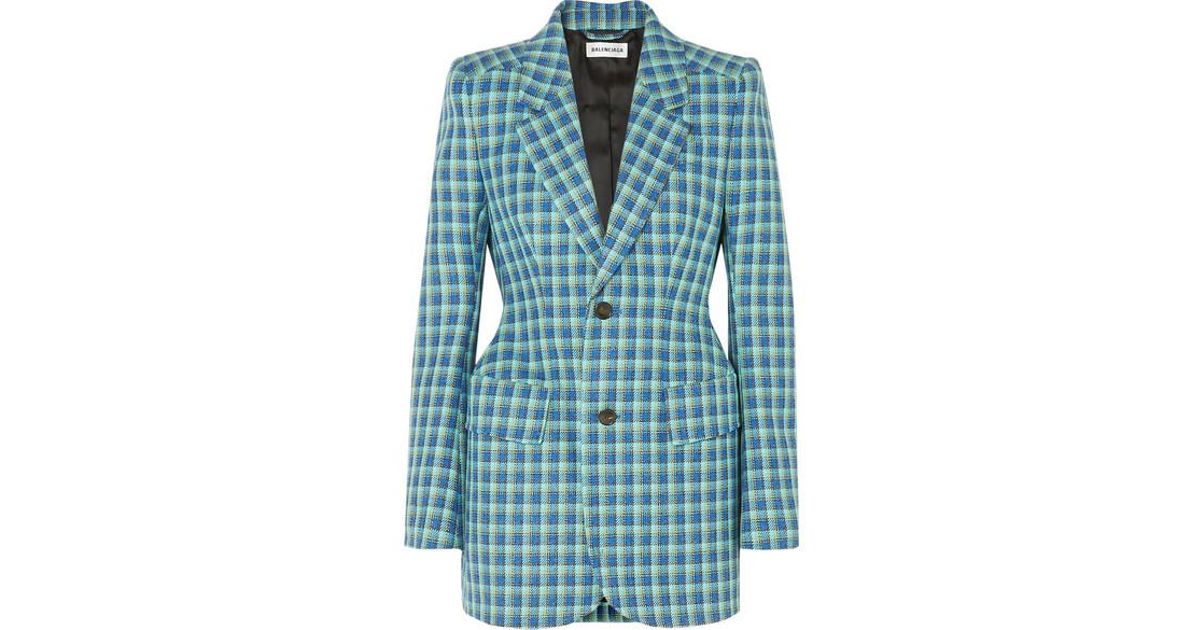 balenciaga hourglass blazer
