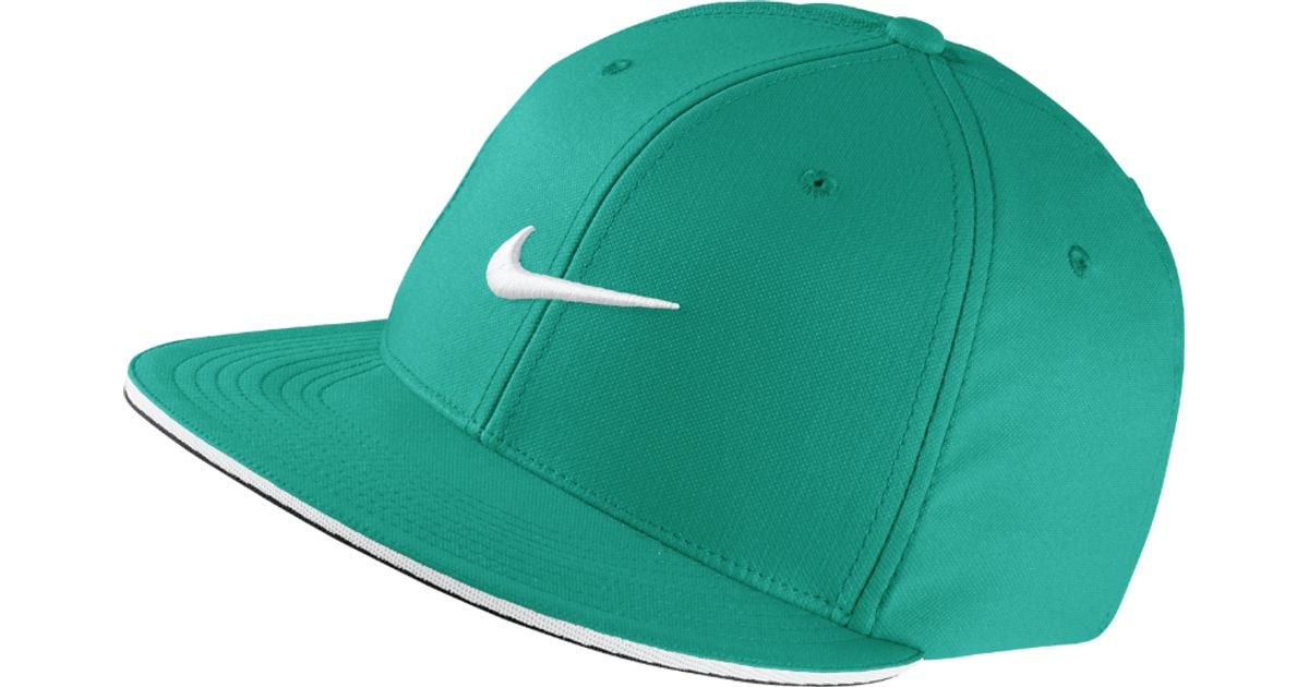 Nike Golf True Tour Fitted Hat in Green for Men | Lyst